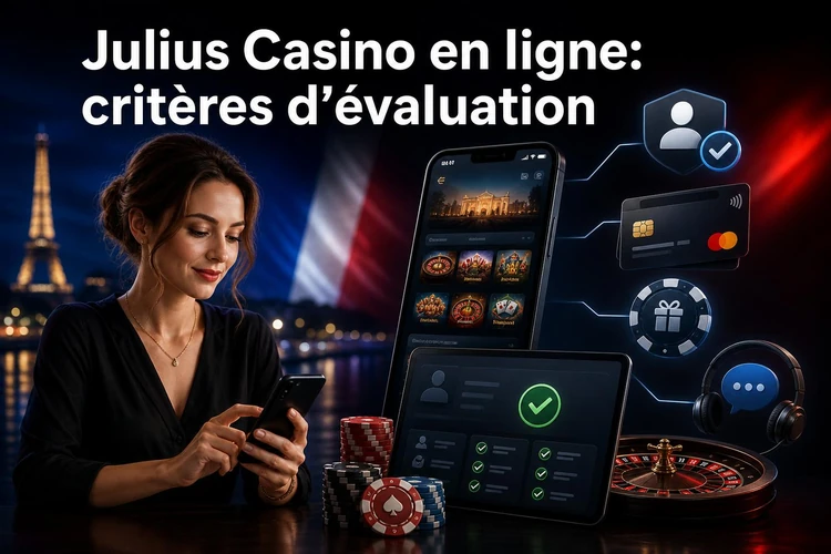 Julius Casino en ligne: critères d’évaluation dans les avis